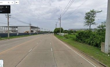 Cheap purple land for sale to build a factory, Mahachai Zone  (area 19-3-79.5 rai, selling for 9.5 million per rai, totaling 189 million),  Mueang Dis