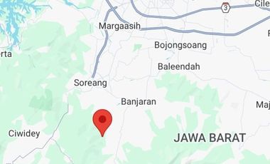 56,68 Ha Tanah Kebun Pinggir Jalan Desa Malasari, Cimaung, Kabupaten Bandung