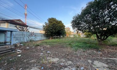 From this land to Seacon Srinakarin in just 5 minutes! Only 1.5 km from MRT. Selling land on On Nut 46, size 3-3-13 rai,