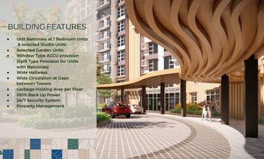 Pre-Selling: Studio Unit, One Manresa Place Uptown Cagayan de Oro City