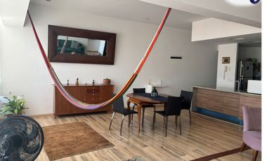 AMUEBLADO Y LINDO DEPARTAMENTO  CON  AMENIDADES EN EL CORAZÓN DE LA ROMA