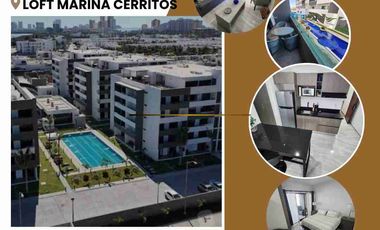 DEPARTAMENTO TIPO LOFT EN VENTA EN MARINA CERRITOS MAZATLAN SINALOA