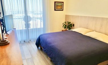 SE RENTA departamento amueblado en Torre Nymphe