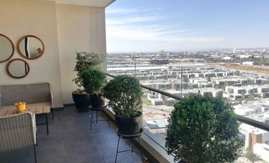 SE RENTA departamento amueblado en Torre Nymphe