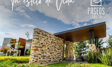 TERRENO EN VENTA EN PASEOS DE LORETTA