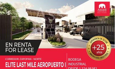 Renta de Bodega Industrial 1,324.98 m² | ELITE LAST MILE INDUSTRIAL PARKI | El Salto