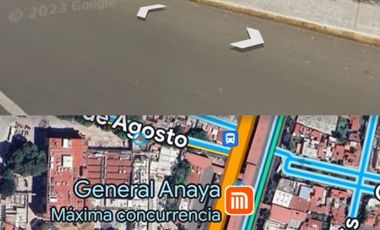 VENTA DE TERRENO EN CALZADA DE TLALPAN, SAN DIEGO CHURUBUSCO, CDMX.