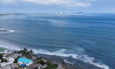 Ballenita - Punta Faro, amplio y moderno departamento frente al mar con balcón y dentro de condominio privado