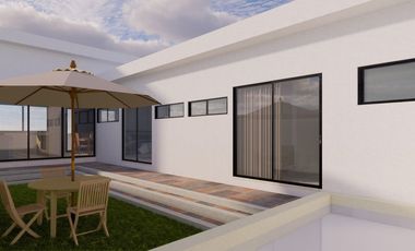 Casa en Venta a estrenar de UNA PLANTA en Izamal, Yucatán
