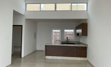 Pre Venta Casa de 1 nivel, cocina semi integral, 2 recamaras, 2 baños, closet, 1 cochera,Fracc. Cerrado