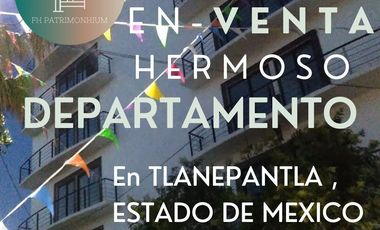 SE RENTA DEPARTAMENTO TLALNEPANTLA, EDO. DE MEX. NUEVO, EXCELENTES ACABADOS ZONA TLALNEPANTLA OLIVO II