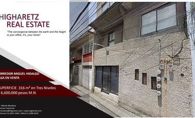 CASA EN VENTA MIGUEL HIDALGO (V)