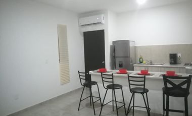Renta Departamento en Selva Escondida 2, Puerto Morelos.