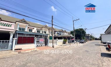 2-storey townhouse, 31 sq m, Bang Pa-in Thani Village, Bang Pa-in Highway, Udomsorayuth Road, Bang Sai, Phra Nakhon Si Ayutthaya