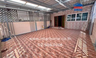 2-storey townhouse, 31 sq m, Bang Pa-in Thani Village, Bang Pa-in Highway, Udomsorayuth Road, Bang Sai, Phra Nakhon Si Ayutthaya