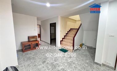 2-storey townhouse, 31 sq m, Bang Pa-in Thani Village, Bang Pa-in Highway, Udomsorayuth Road, Bang Sai, Phra Nakhon Si Ayutthaya