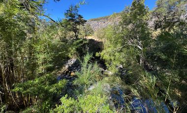 Parcela 9.700M2 con cabaña orilla de río km 62 camino Termas de Chillán