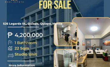 Vista Heights Studio for Sale