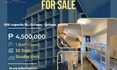 Vista Heights Studio for Sale