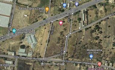 Terreno en Venta en Jocotepec, cerca del crucero Morelia - Guadalajara