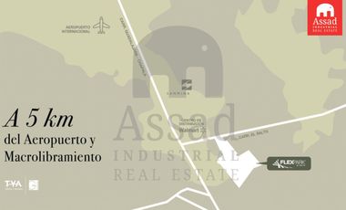 Renta de Bodega Industrial 7.676.50 m² | PARQUE INDUSTRIAL FLEXPARK | El Salto