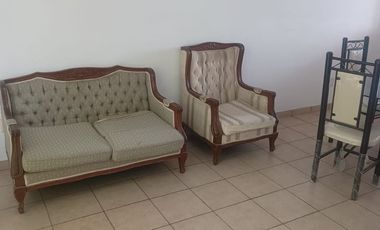 Casa en renta, amueblada y con servicios, uno y medio baños con 4 camas equipadas.