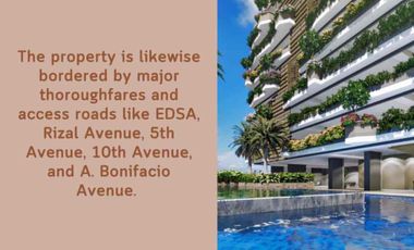 17K 25K 35K Monthly DP STUDIO , 1BR , 2BR, 3BR Calinea Tower Caloocan City TURN OVER MAY 2028