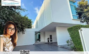For Sale/Rent Super Luxury, Modern Minimal house at VIVE Bangna