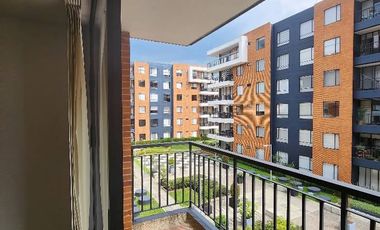 Apartamento de 63 metros  MILLA DE ORO CAJICA  2 HABIT 2 BAÑOS 1 PARQ 1 DEPOSITO , se renta con aseguradora. 321509----
