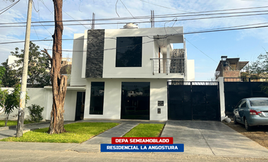 Departamento SEMIAMOBLADO DE ESTRENO - Resid. la angostura (Ica)