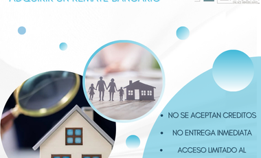 CASA EN VENTA DE REMATE BANCARIO EN MORELOS