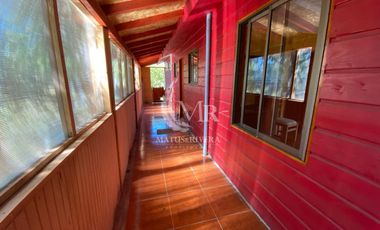 Casa en Terreno de 1.000 M2 3 Dormitorios, Sector Metreñehue, Pucón