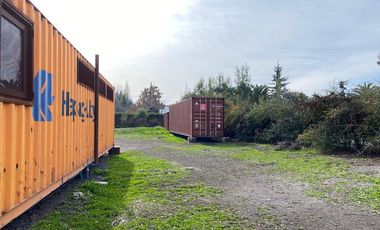 Arriendo de Casa Container en parcela de 5000m² a 25 minutos de Vitacura