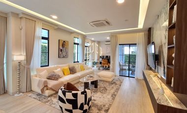 Luxury House For Rent Nantawan Rama 9 New Krungthep Kreetha Near Wellington International School
