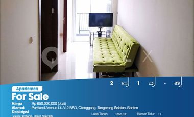 Apartemen Parkland Avenue Lt. A12 BSD, Cilenggang, Tangerang Selatan, Banten