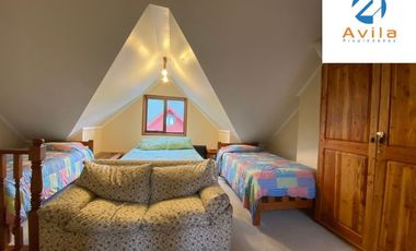 PUCON CASA CANELO 4D 4B + sala de estar CONDOMINIO PARQUE FORESTA COD.ACP0153