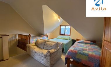 PUCON CASA CANELO 4D 4B + sala de estar CONDOMINIO PARQUE FORESTA COD.ACP0153