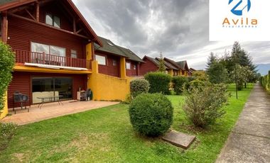 PUCON CASA CANELO 4D 4B + sala de estar CONDOMINIO PARQUE FORESTA COD.ACP0153