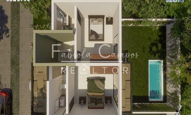 Casa de 3 recámaras en venta en Conkal zona norte de Mérida - PREVENTA diciembre 2027