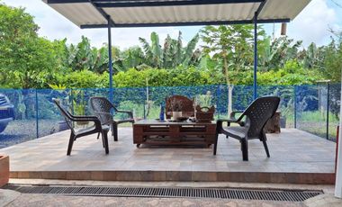 VENTA FINCA A 15 MINUTOS DE QUIMBAYA - QUINDIO.