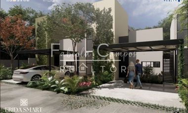 Casa de 4 recámaras en venta en Conkal zona norte de Mérida - PREVENTA diciembre 2027