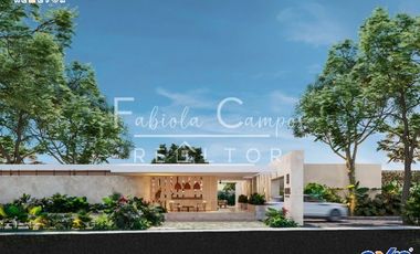 Casa de 4 recámaras en venta en Conkal zona norte de Mérida - PREVENTA diciembre 2027