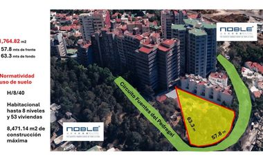 Terreno en Venta Fuentes del Pedregal