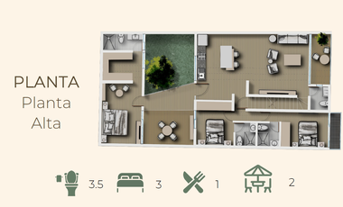 Departamento con 4 recámaras y Roof Garden en Vértiz Narvarte