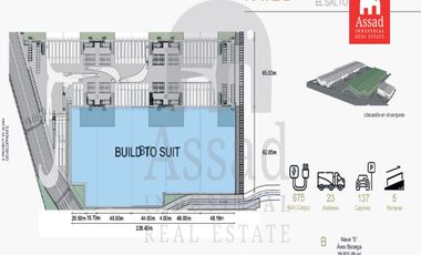 Renta de Bodega Industrial 19,935.48 m² | ALIAH INDUSTRIAL PARK | El Salto