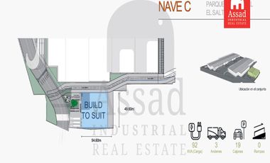 Renta de Bodega Industrial 2,708.90 m² | ALIAH INDUSTRIAL PARK | El Salto