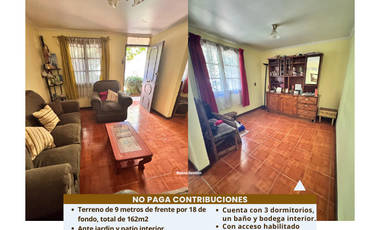 OFERTA Casa en Pudahuel de 162m2