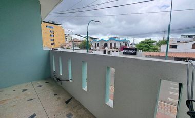 departamento de arriendo en manta zona centro L/F