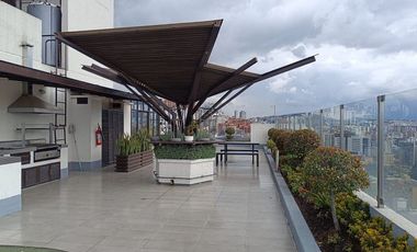 Departamento Lujoso Amoblado en Renta 3Hab 2P Bosmediano, edificio con piscina en Bellavista la carolina