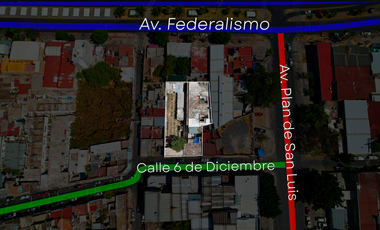 propiedad cerca zona financiera Guadalajara. ideal para construir departamentos